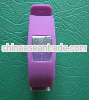 Fashion silicon wrist watch