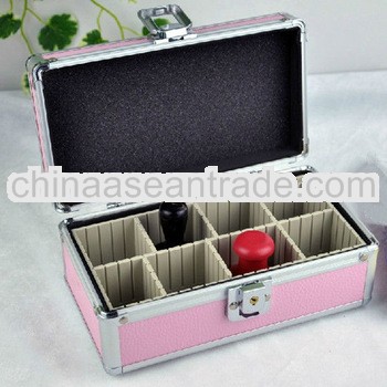 Fashional high-quality pink aluminum cases for seals with EVA Edge MLDGJ14