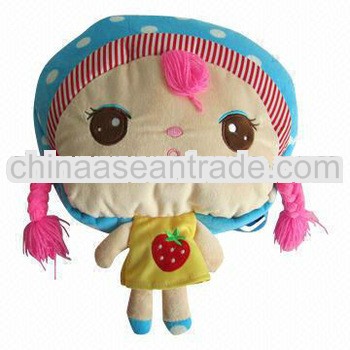 Fashional style doll plush backpack