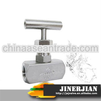 Female/male threaded valve,needle valve