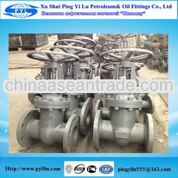 Flange connect gate valves