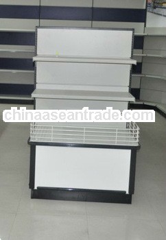 Flat Back Panel Supermarket Gondola Shelves/Supermarket Gondola Shelving/End Shelves