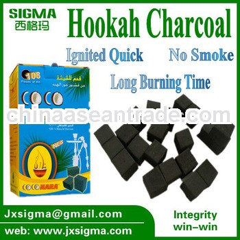 Flat COCO NARA Hookah Charcoal