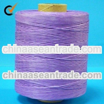 Flat Waxed Braided Polyester Thread