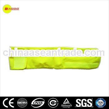 Fluorescent yellow armband for safety