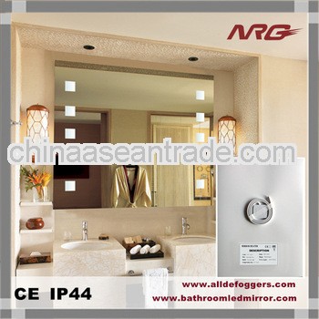 Fog proof shower mirror