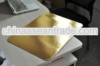 Foil paper cake board--1/4 sheet Rectangle Cake Board