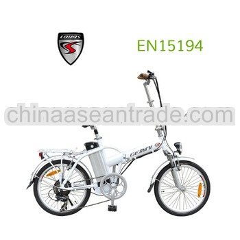 Foldable E-bike with lithium battery