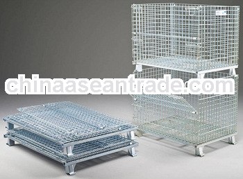 Foldable mesh basket