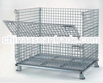 Foldable metal cage