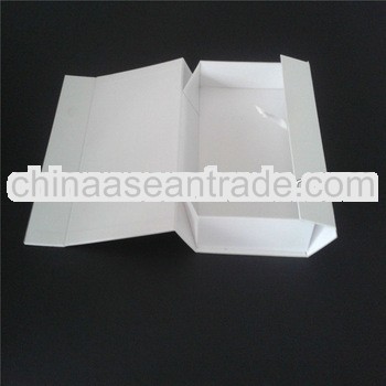 Folding Boxes White Printed Packaging Boxes Flat Pack