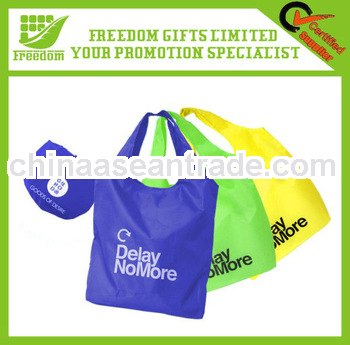 Folding Custom Printed Tote Shopping Folding Bag