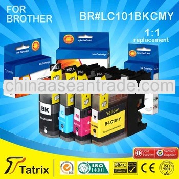 For Brother LC101, Compatible LC101 Ink Cartridge for Brother LC101 , With 2 Years Warranty.