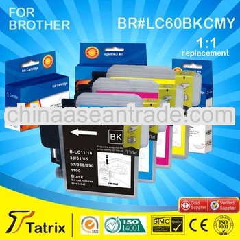 For Brother LC60 Ink , Compatible LC60 Ink for Brother LC60 Ink , With ISO ,STMC ,CE.