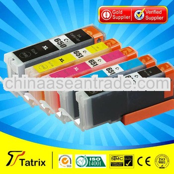 For Canon Cartridge PGI-650 , Compatible Catridge PGI-650 for Canon Printer, With Triple Quality Tes