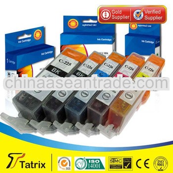 For Canon PGI-225 PGI225 Ink , Compatible Ink for Canon PGI-225 PGI225 , With ISO, STMC Certificates