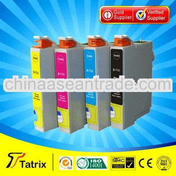 For Epson T0731 Ink Cartridge Series, Compatible T0731 INKS for Epson T0731 Ink Cartridge With ISO,S