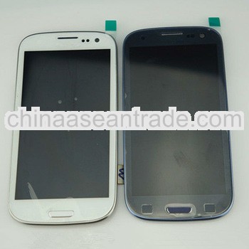 For Galaxy s3 iii i9300 lcd touch screen digitizer Assembly