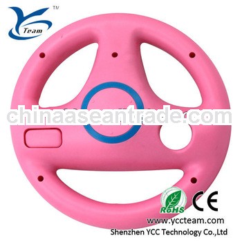 For Wii Steering Wheel White