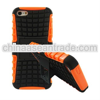 For iphone 5C new products armor case with stand made in China Guangzhou manufacturer