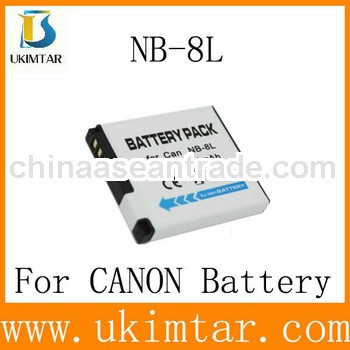 Fully Decoded For CANON Digital Camera Battery NB-8L 3.7v 800mAh factory supply