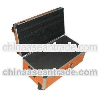 Functional portable high quality Aluminum tool trolley case