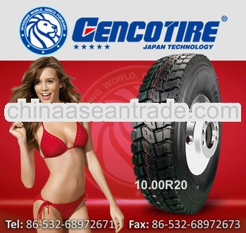 GENCOTIRE Brand light truck tyres 7.50R16,9.00R20,10.00R20,11.00R20,12.00R20,high quality
