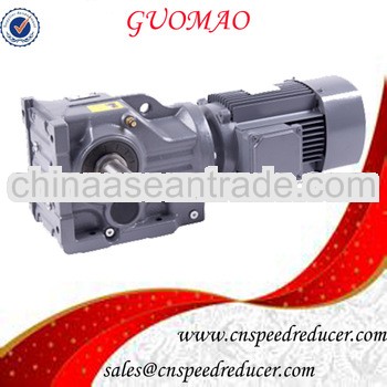 GK series pumps helical bevel geared motor