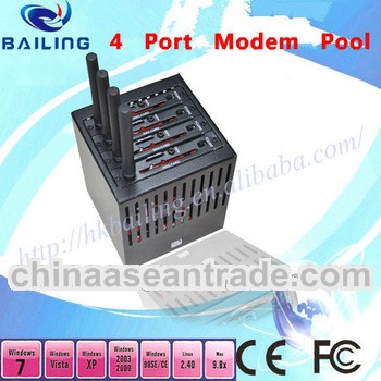 GSM 4 Port Modem Pool with USB 2.0 interface for send SMS MMS SMS Machine