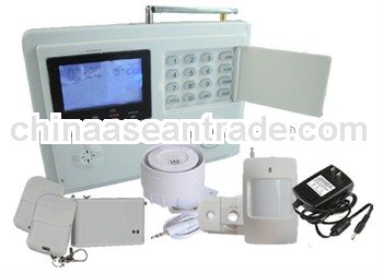 GSM Alarm System, Supports Remote Arm and Disarm Via Telephone, Can Increase/Decrease Detectors