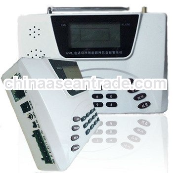 GSM PSTN home automation alarm system intruder protection alarm LCD SMS burglar alarm