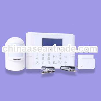 GSM Wireless alarm control system with LCD SETUP menu instruction