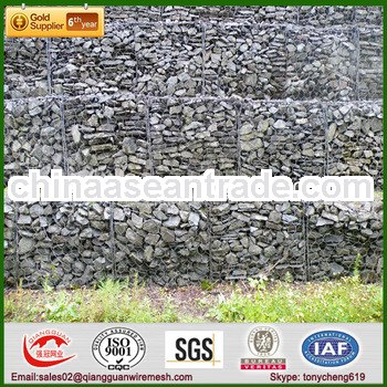 Galvanized+PVC coated Maccaferri Gabion Retaining Wall