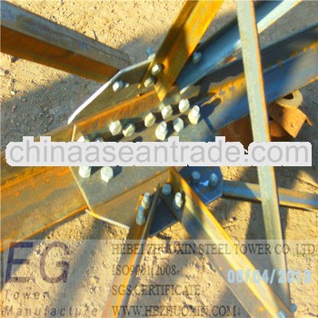 Galvanized telecom antenna Steel angle tower