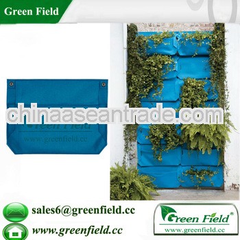 Garden planting bag , green vertical wall planter bag