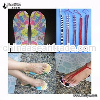 Girls nude sandals , sticky slipper , topless sandals