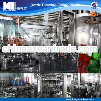 Glass Bottle Carbonated Drink Filling Capping Machinery