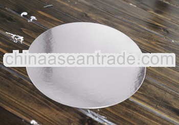 Glossy Paperboard Cake Boards -- 5inch round cake board