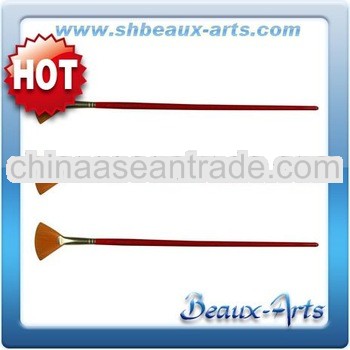 Golden hair brush,Shaped fan painting brush