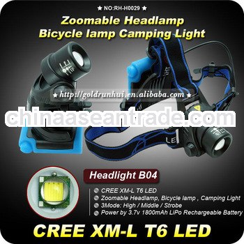 Goldrunhui RH-H0029 CREE ZOOM 9W Headlamp