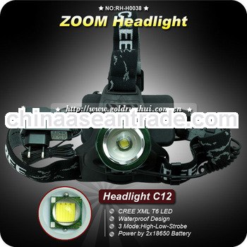 Goldrunhui RH-H0038 T6 LED Adjustable Headlamp