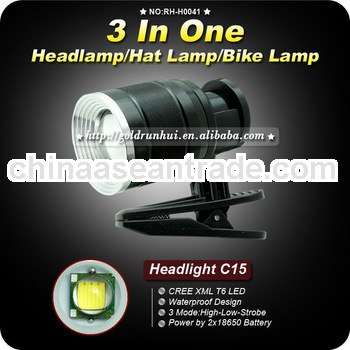 Goldrunhui RH-H0041 Cree XML T6 Led Miner Lamp