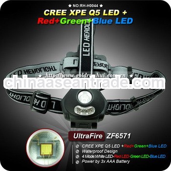 Goldrunhui RH-H0044 Head Lamp Headlight with Adjustable Head Strap
