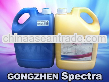 Good QualitySolvent ink for Spectra Polaris 15pl/35pl/85pl 256 printhead gongzhen brand Ink for Pola