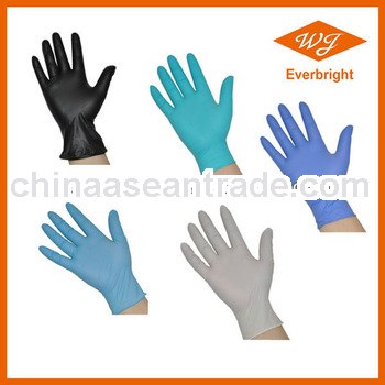 Good Quality Colored Polyester Nitrile Glove