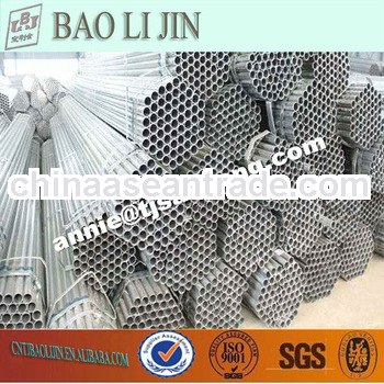 Good Quality For Galvanized Water Pipe Specifications