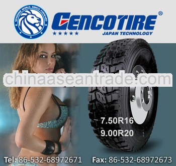 Good after sale service China supply high quality radila truck tire 750r16 825r16 900r20 with certif