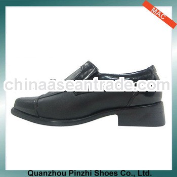 Good quality durable black school shoe for boys 2013