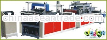 Good quality low pric Non woven zip bag making machine