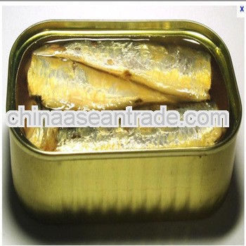 Good taste and low price canned sardines in oil